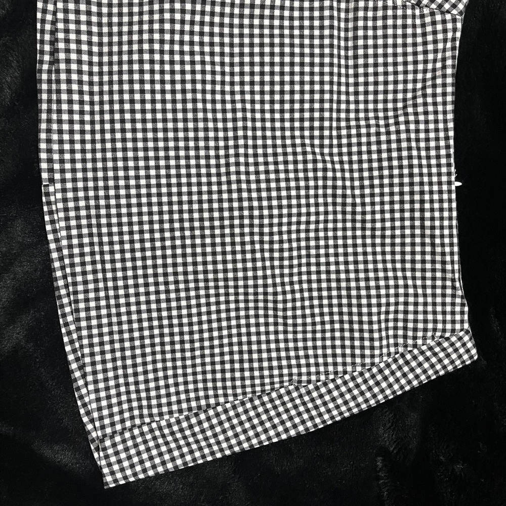 Urban Outfitters Monochrome Checkered Skirt